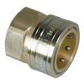 Coupler, ST Series, 1-1/4″ Body, 1-1/4″-115 Female NPT, Brass