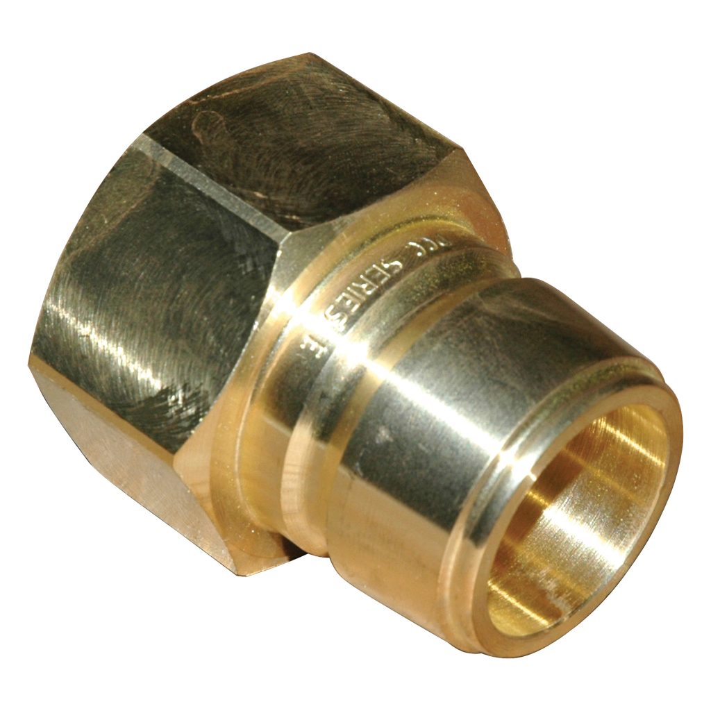 Plug, ST Series, 1-1/4" Body, 1-1/4"-115 Female NPT, Brass