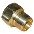 Plug, ST Series, 1-1/4" Body, 1-1/4"-115 Female NPT, Brass - Image 1