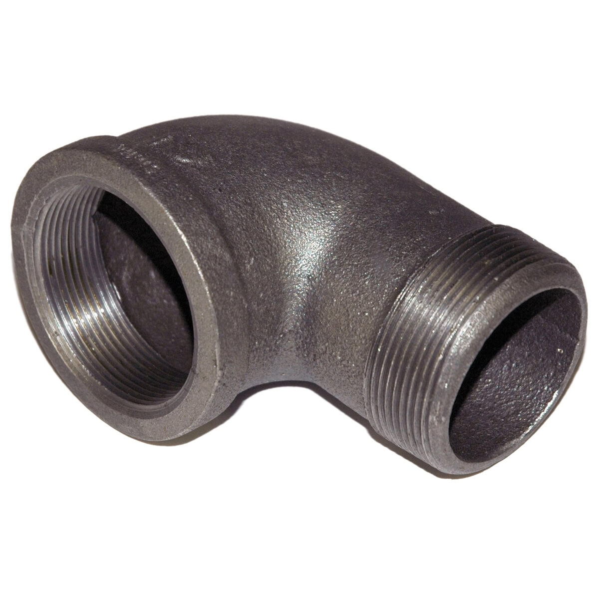 Elbow, Street, 90 Degree, 1" NPT, Black Steel - Image 1