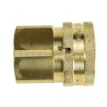 Coupler, ST Series, 1" Passage, 1" Female NPT, Brass. Includes Sleeve-Lock (Ball-Lock) - Image 2