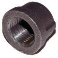 Cap, 1/4" NPT, Black Steel - Image 1