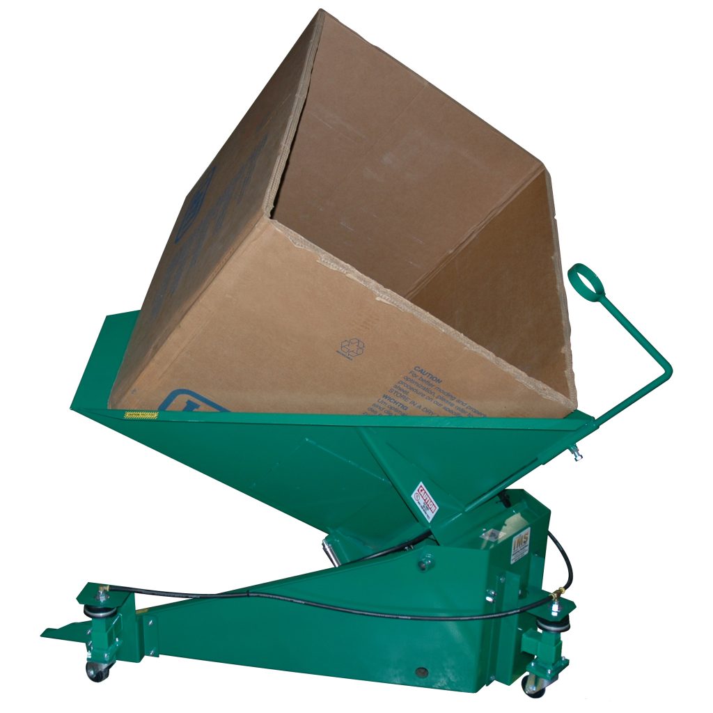 Automatic Floor-Level Gaylord Tilter.