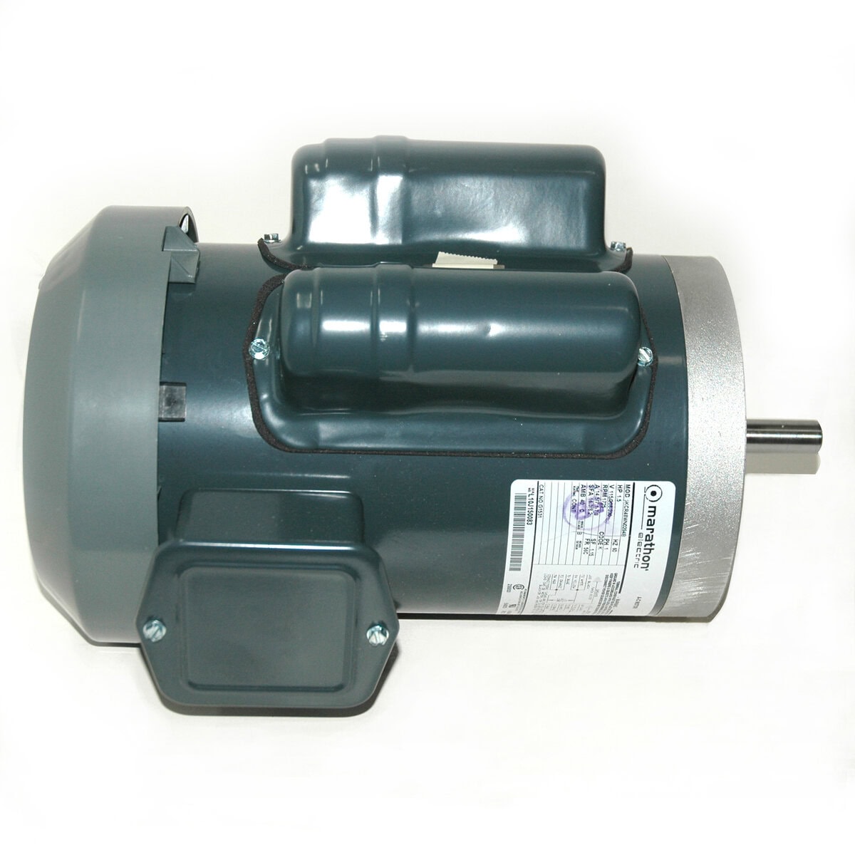 Motor, 1-1/2 hp, Single Phase, TEFC, 56C - Image 3