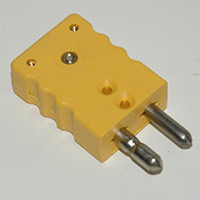 Thermocouple, K Type, Male Plug