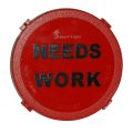 Smart Caps, Red, “Needs Work”.