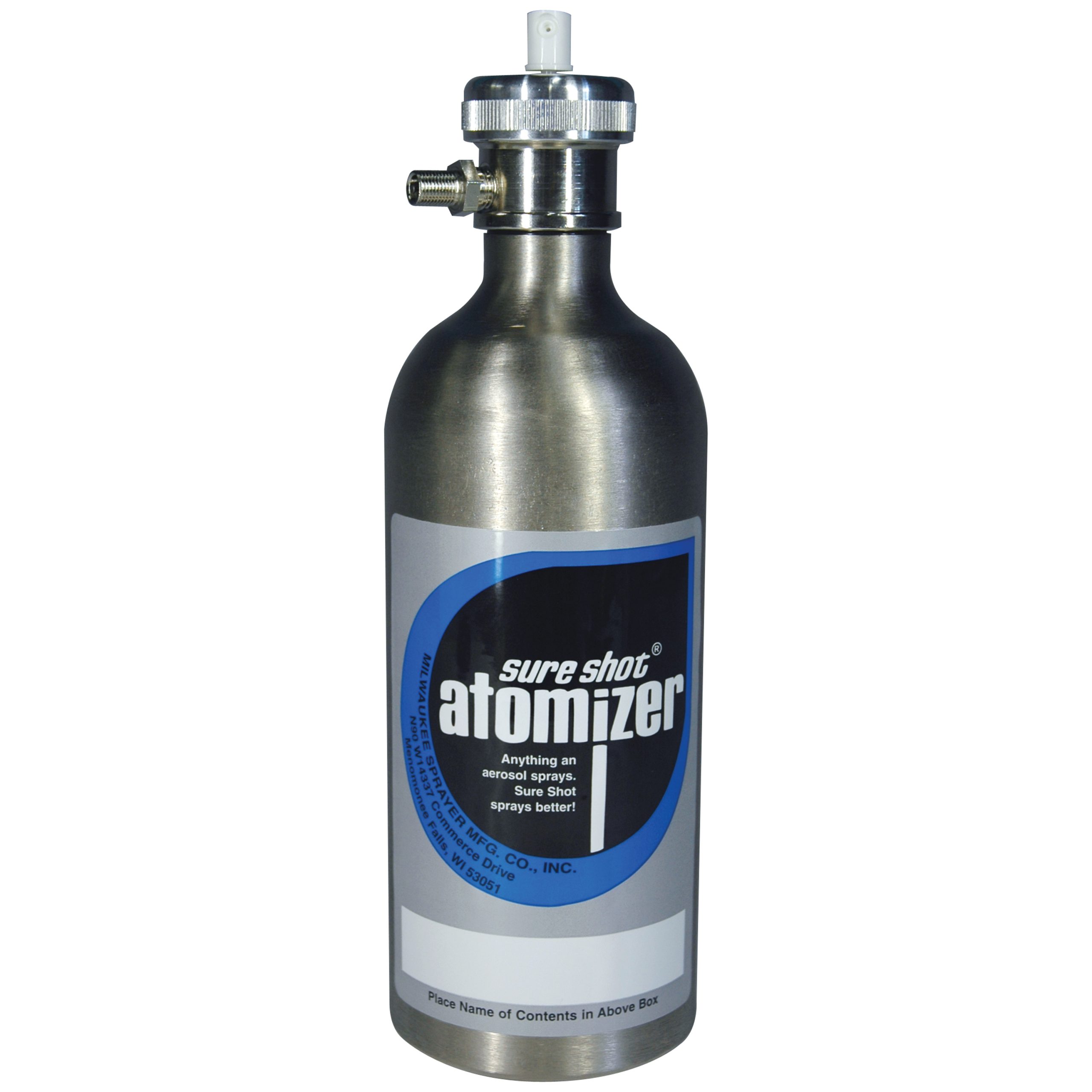 Sure Shot Atomizer, Nickel Plated Aluminum - Image 1