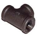 Tee, 3/8" NPT, Black Steel - Image 2