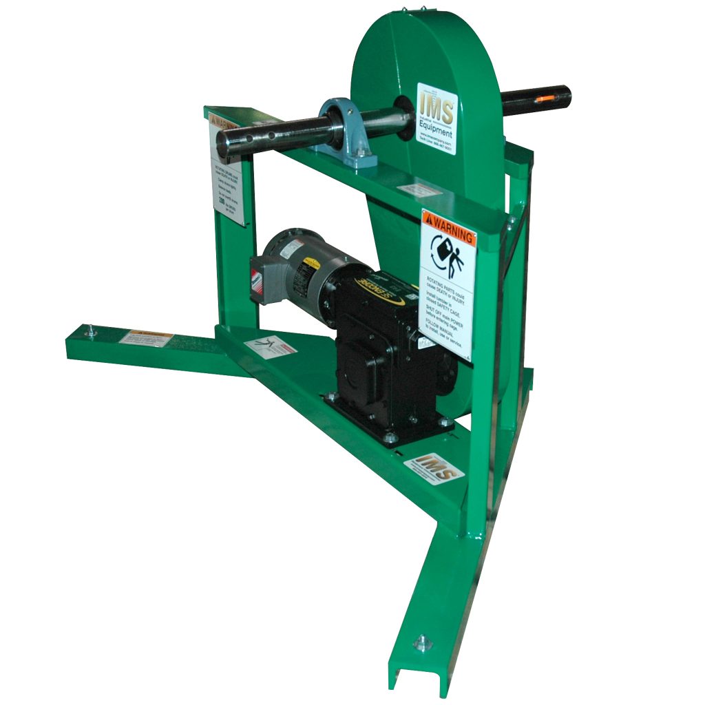 Corner Drum Tumbler Only, IMS Model TBD15, 1-1/2 hp Belt Drive
