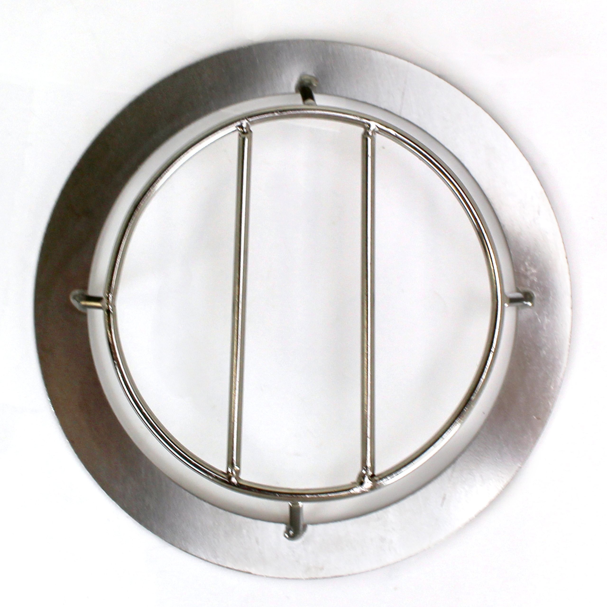 Filter Baffle Ring, Metal, 6" Diameter, for Shini Loader Model SAL-1U - Image 1