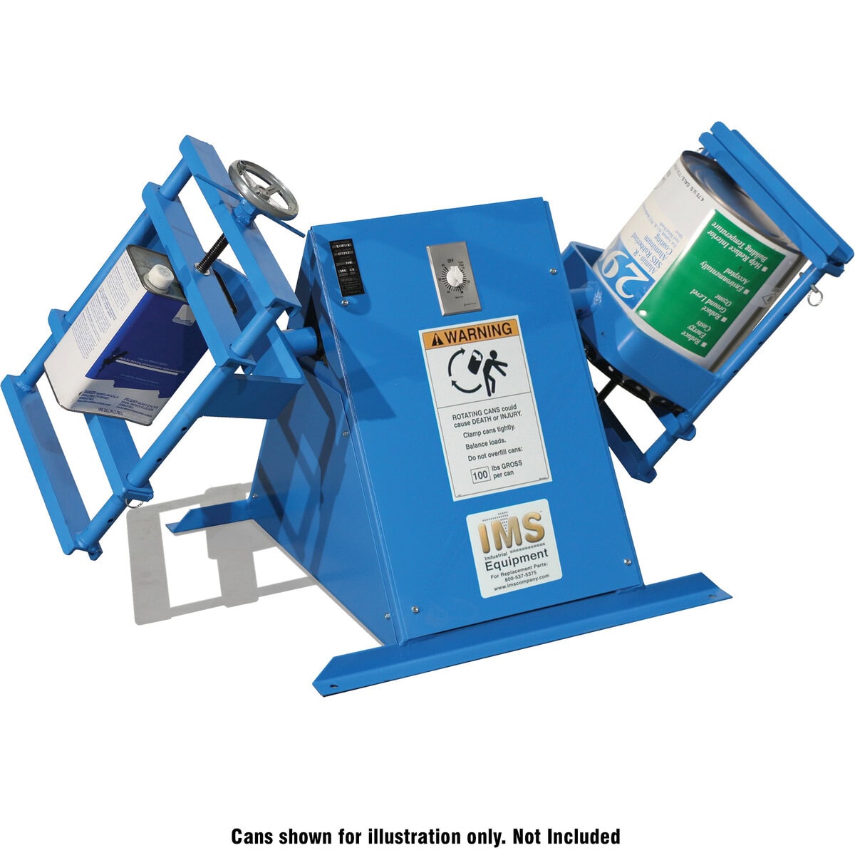 5 Gallon Can Mini-Tumbler, 1/4 hp, 115 Volt, 1-Phase/60Hz, TEFC Motor with 1 to 60 Minute Timer, - Image 1