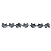Helix Set, CVD Coated, (7) Pieces: (2) Flat Faced, (2) Right Flutes & (3) Left Flutes, Instructions.