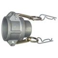 Cam & Groove Coupling, Type B 2-1/2″ Aluminum, Female Coupler x Male NPT Thread