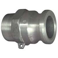 Cam & Groove Coupling, Type F 3" Brass, Male Adapter x Male NPT Thread