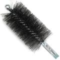 Brush, Heavy Duty Barrel, 70mm OD, High Carbon Steel, Double Stem And Spiral