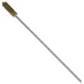 Brass Bristle, Power Driven (Double Spiral) Tube Brush, 5/8″ Brush Diameter, 12″ Length