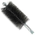 Brush, Heavy Duty Barrel, 65mm OD, High Carbon Steel, Double Stem And Spiral