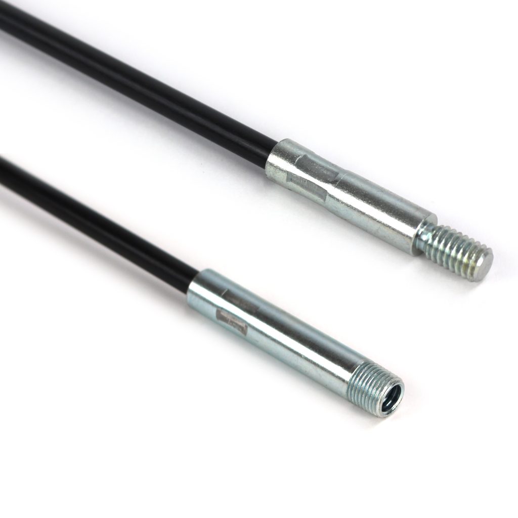 Cleaning Brush Extension Rod, 36" Long, 5/16"-18 Male and 1/8" NPT Male x 5/16"-18 Female Thd