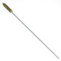 Brass Bristle, Power Driven (Double Spiral) Tube Brush, 1/2" Brush Diameter, 12" Length - Image 1