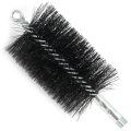 Brush, Heavy Duty Barrel, 3-1/4″ OD, High Carbon Steel, Double Stem And Spiral