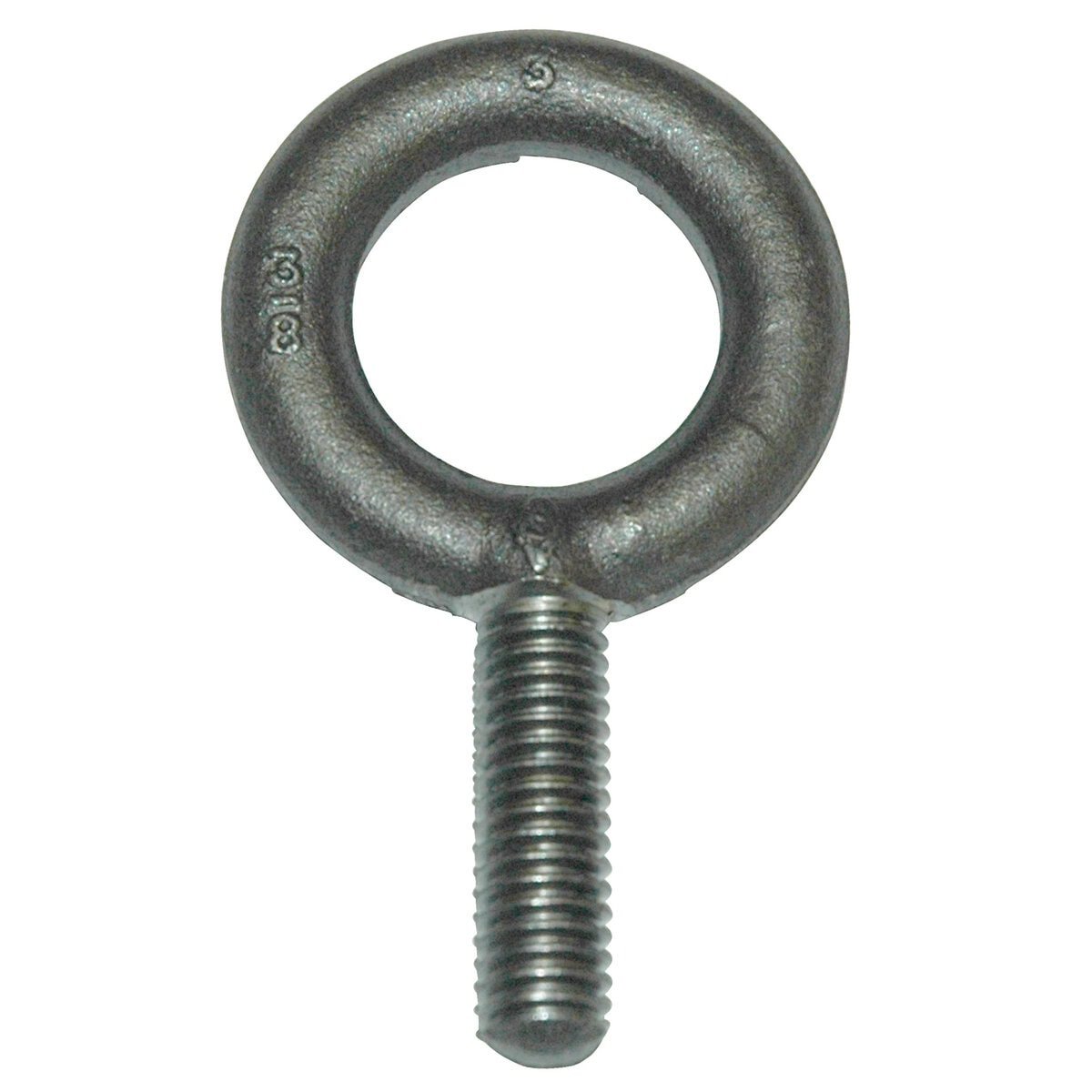 Eyebolt, 1,300 lb. Capacity, Standard, Non-Shouldered, Forged Steel, 3/8"-16 Thread Size - Image 1