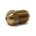 Nozzle Tip, GP, BeCu, 1-1/2″ OAL, 7/8″-14 Thread, 1/2″ Rear Opening, 1/2″ Radius, 3/16″ Orifice