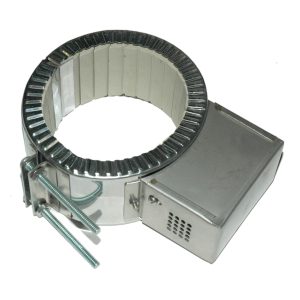 Heater Band, 4 to 4-1/2" Inside Diameter x 2-1/2" Wide, 240/480 Volt, 1100 Watts, Ceramic