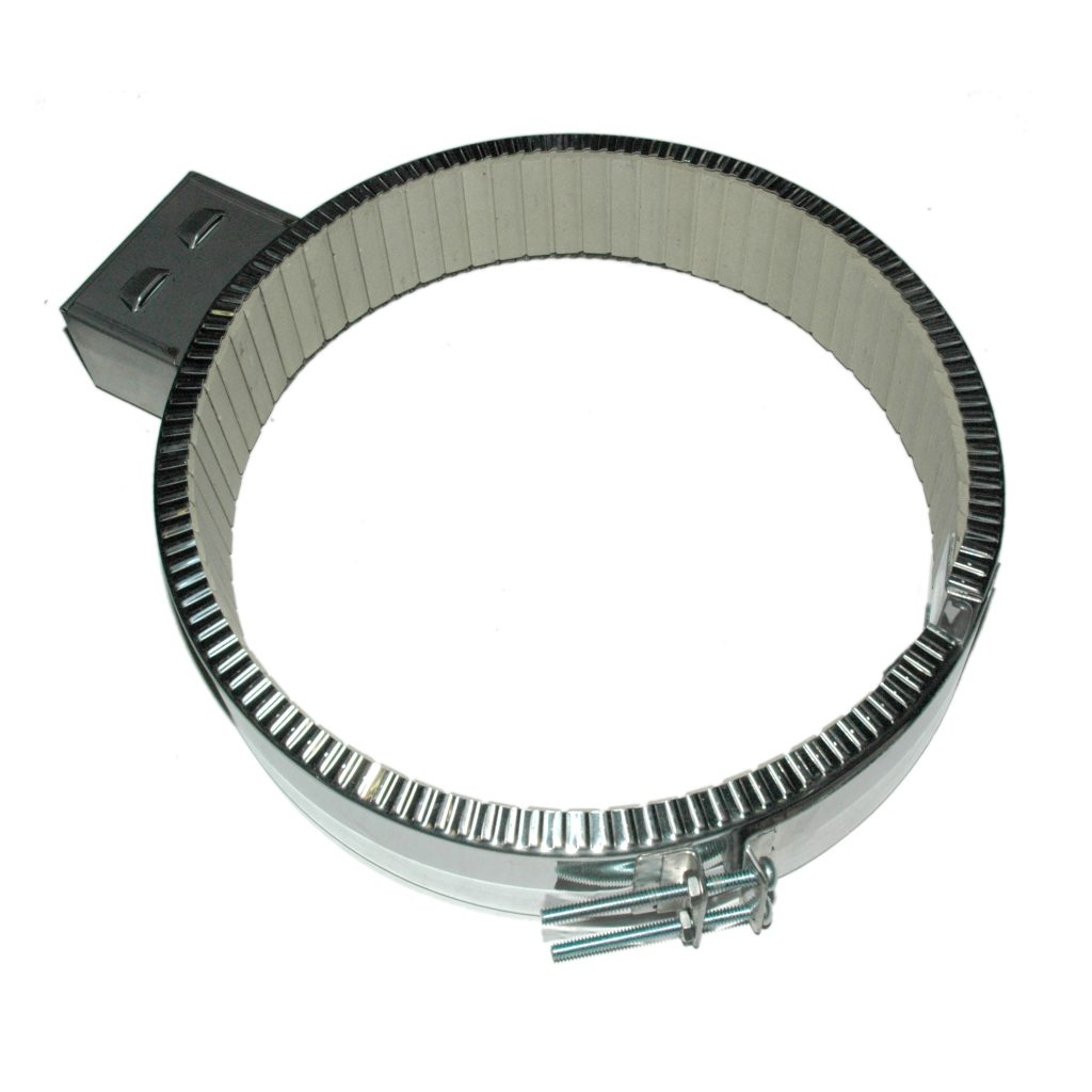 Heater Band, 11-1/4 to 12" Inside Diameter x 2-1/2" Wide, 240/480 Volt, 3000 Watt, Ceramic