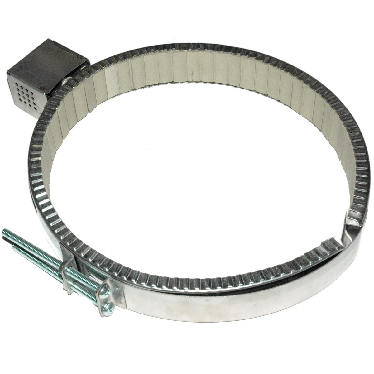 Heater Band, 9-3/4 to 10-1/2" Inside Diameter x 1-1/2" Wide, 240 Volt, 1550 Watt, Ceramic - Image 1