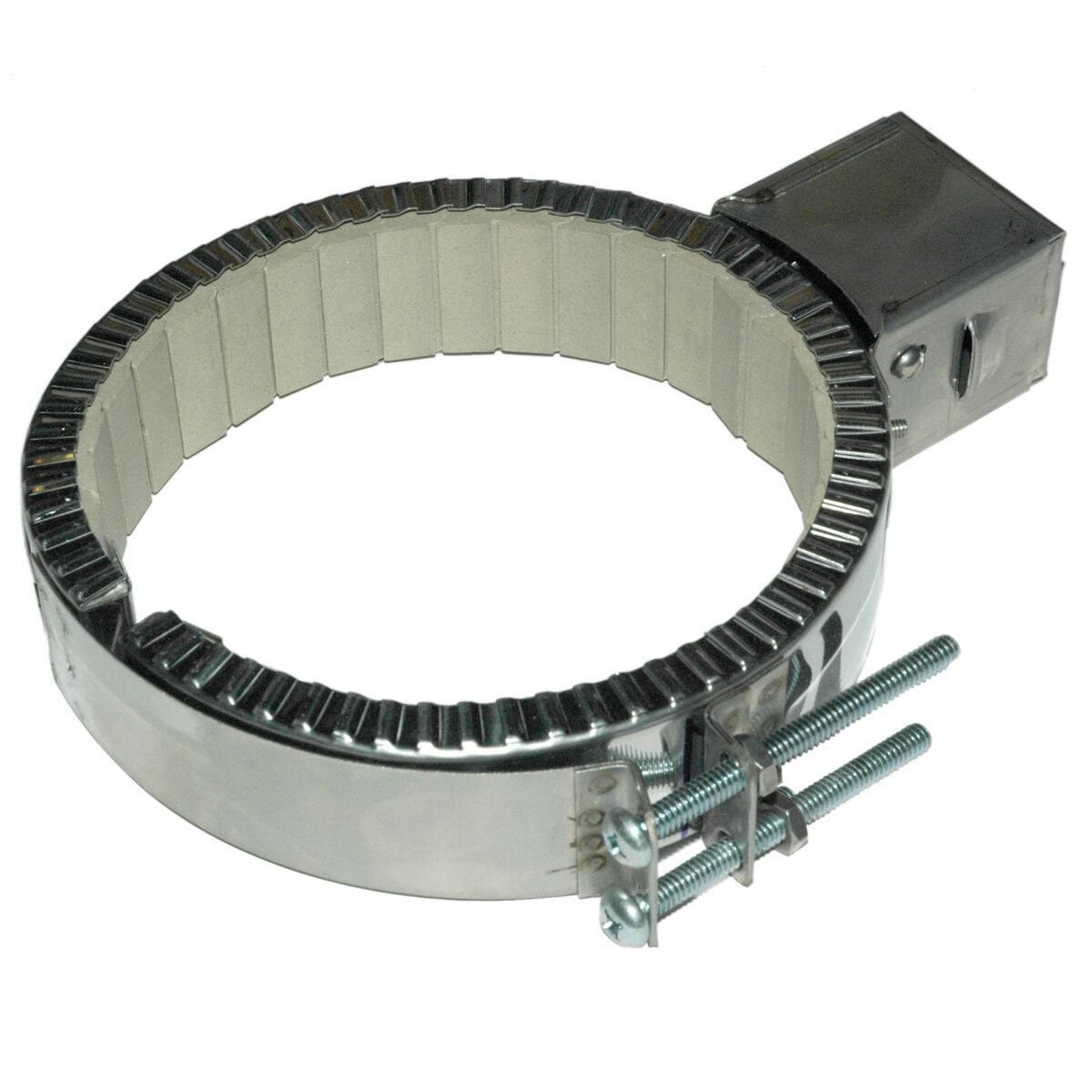 Heater Band, 5-1/2 to 6" Inside Diameter x 1-1/2" Wide, 240 Volt, 850 Watt, Ceramic - Image 1