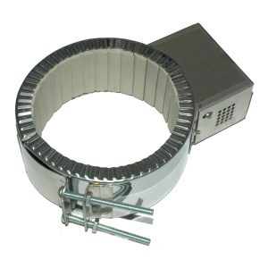 Heater Band, 5 to 5-1/2" Inside Diameter x 2-1/2" Wide, 240/480 Volts, 1150 Watts, Ceramic