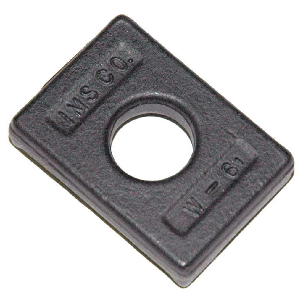 Mold Clamp Washer MAXX, No-Turn Design for Open Toe Clamps, 2-5/16" Long X 1-5/8" Wide