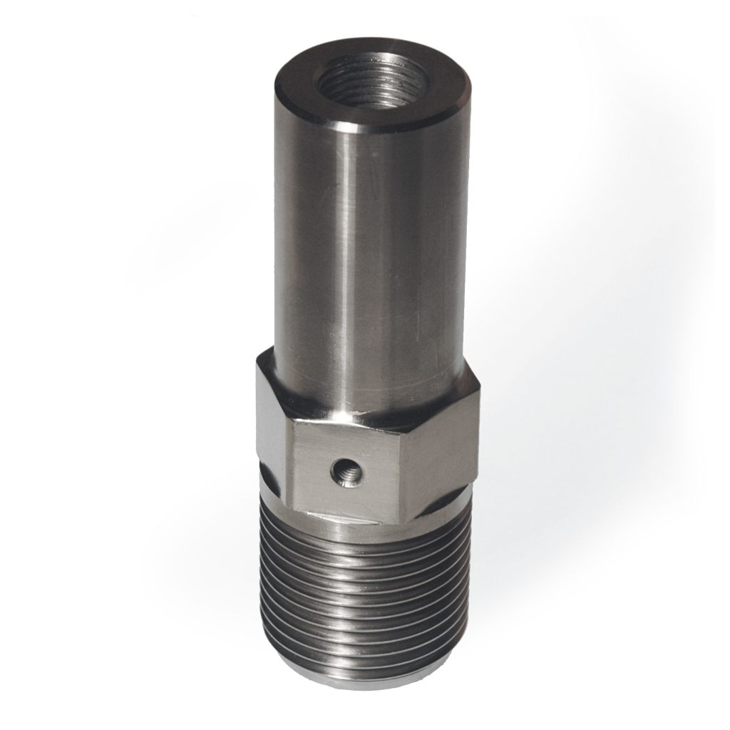 Nozzle Body, RT Style, GP, 6-1/4" Long, (7" with Tip), 1-3/4"-12 Thd, 3/4" RO
