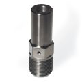 Nozzle Body, RT Style, GP, 11-1/4″ Long, 1-1/4″-12 Thd, 27/32″ RO w/ 1/4″-28 & 1/8″-27 NPT T/C Holes
