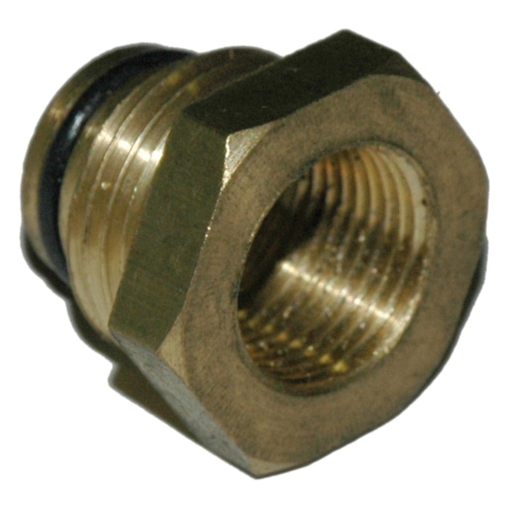 Hose Barb Adapter, 1/2" Male BSPP x 3/8" Female NPT