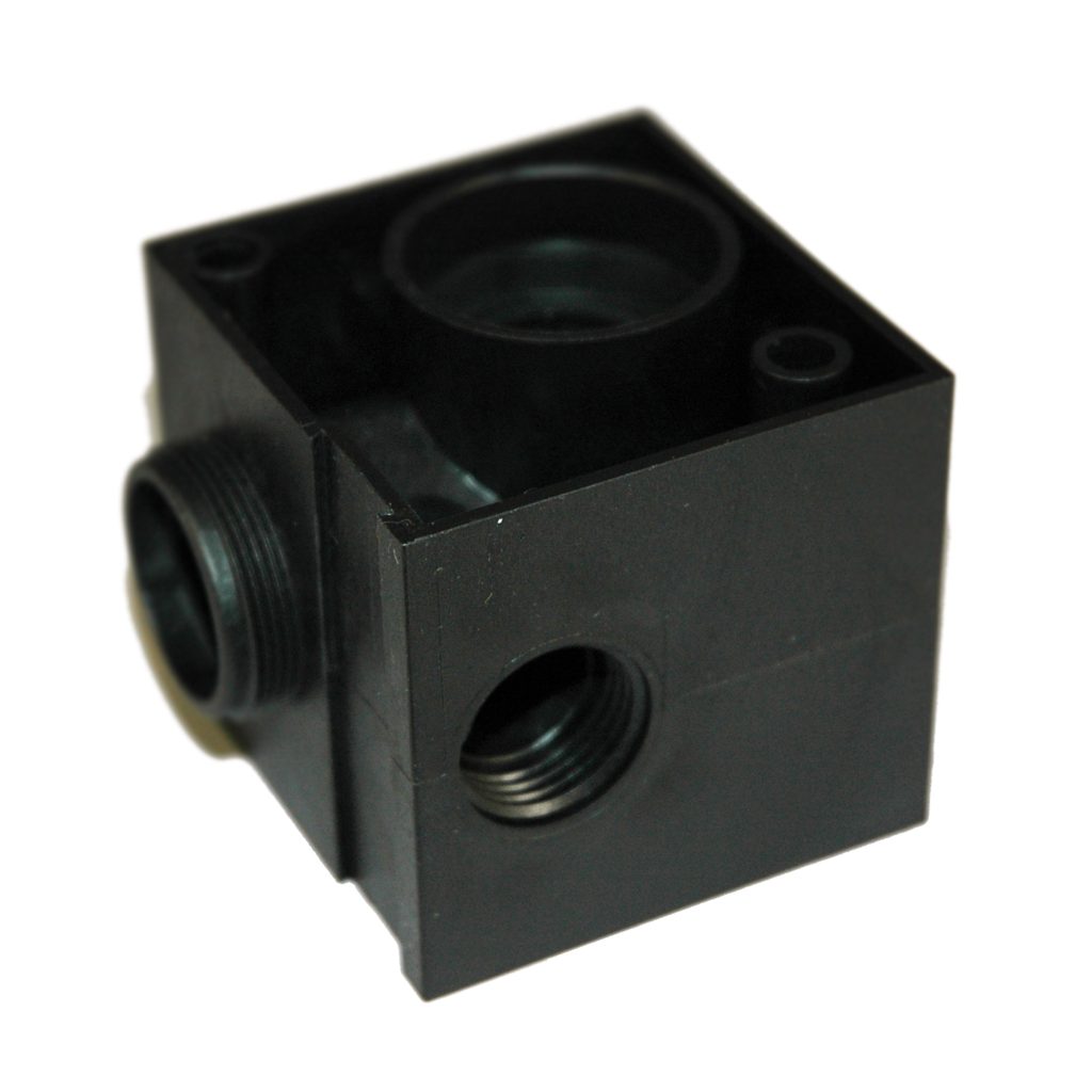Supply Manifold for Flow Regulator.