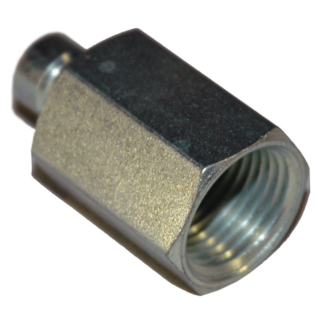 Plug, Water, 200 Series, 1/4" Passage, 3/8" NPT Female, Steel