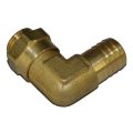 Hose Barb, 90 Deg, 3/4″ ID Hose x 1/2″ Male BSPP