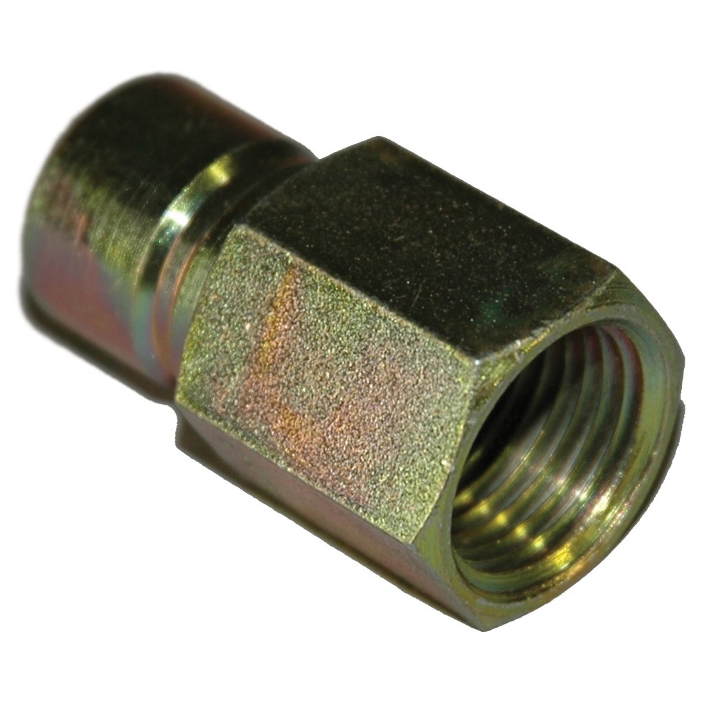 Plug, Water, 500 Series, 1/2" Passage, 1/2" NPT Female, Steel