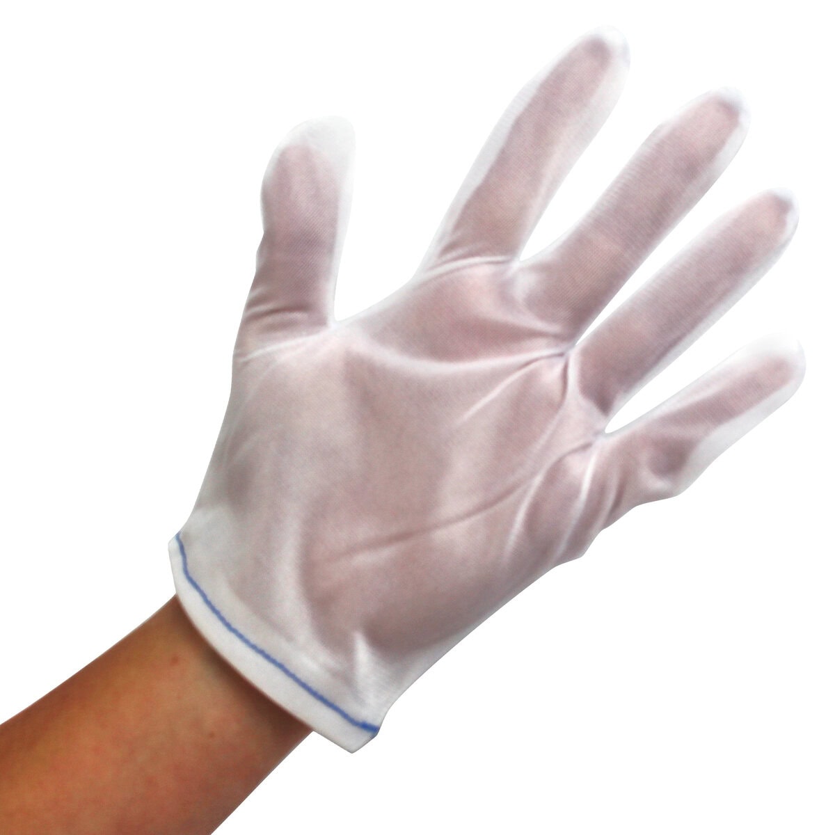 Glove, Inspection, Lint-Free, for Women, Polyester, One Dozen Pairs - Image 1