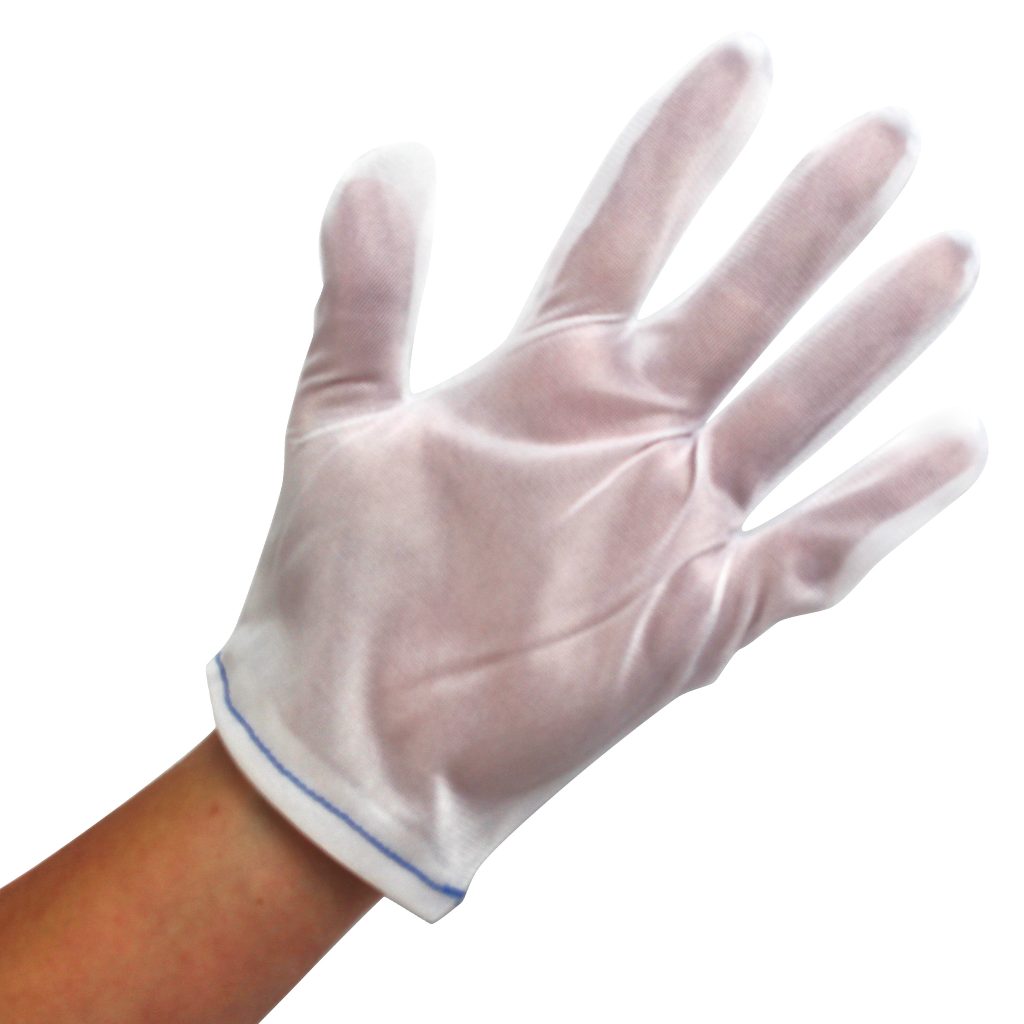 Gloves, Inspection, Nylon, Lint-Free for Men, One Dozen Pairs
