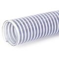 Loader Hose, 1-1/4″ ID, Smooth Cover, Clear Wall, White Helix Reinforced PVC & Seamless Smooth Bore