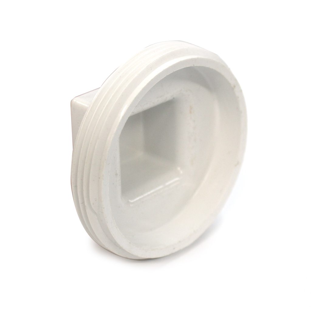 3" NPT PVC Plug for Lime Buster.