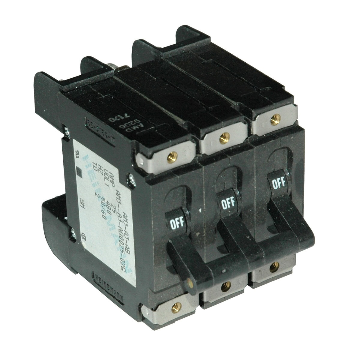 Circuit Breaker, 25 Amp, 460/60/3, 3 Pole - Image 1