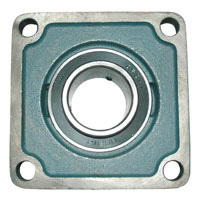 Flange Bearing, 2-7/16" ID, 4 Bolt Drive Side Bearing Used on Model LP86 & A86 Granulators