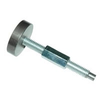 Screw, Screen Retaining, for LP288 Grinder. 1/2"-13 Thread, with Elongated Locking Nut
