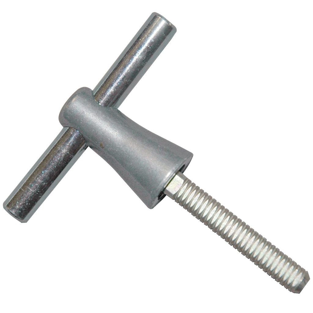 T-Handle Latch with Mounting Hardware, for All IMS LP Series Grinder Catchpan Doors