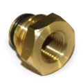 Hose Barb Adapter, 1/2″ Male BSPP x 1/4″ Female NPT