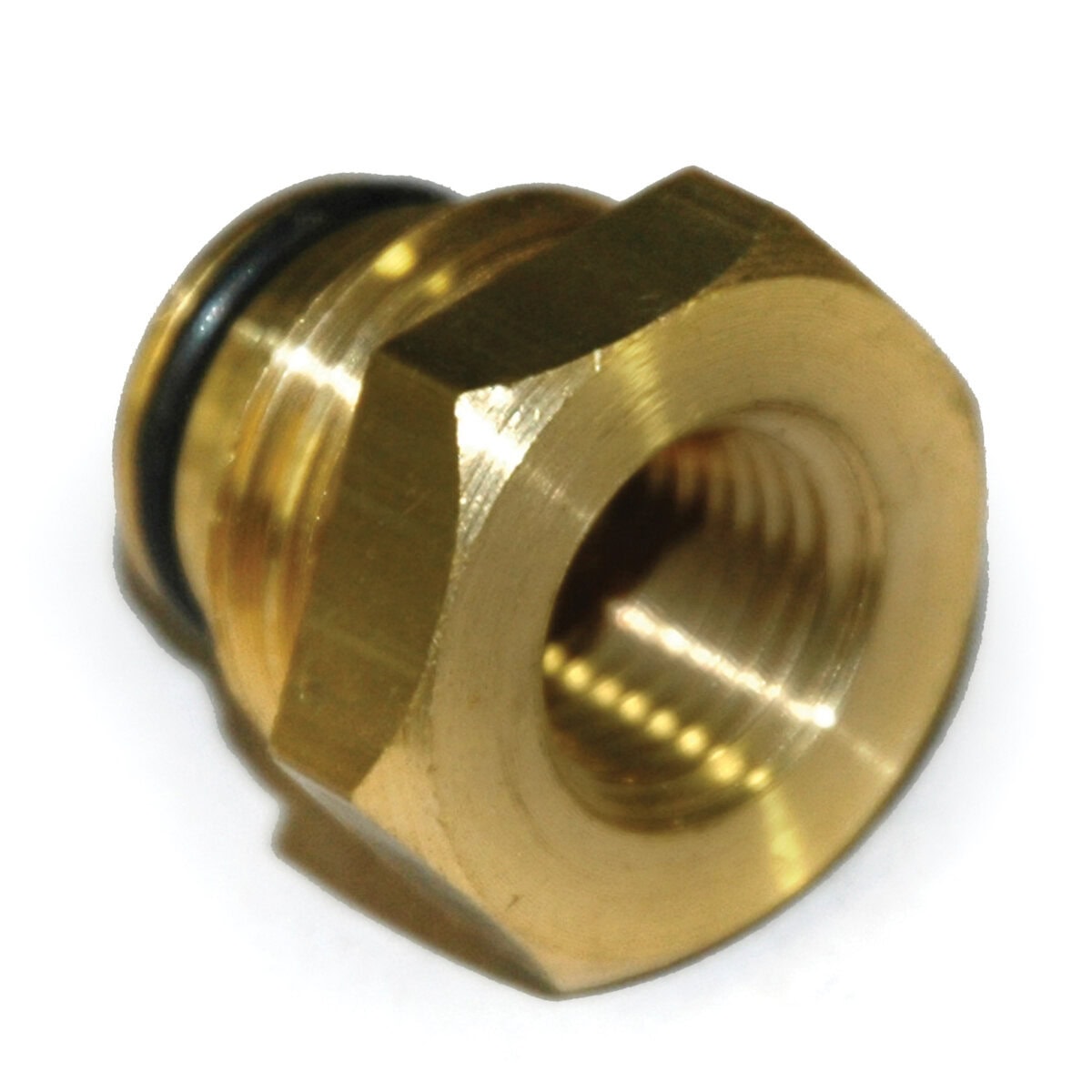 Hose Barb Adapter, 1/2" Male BSPP x 1/4" Female NPT - Image 1