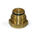 Hose Barb Adapter, 1/2″ Male BSPP x 1/4″ Female NPT